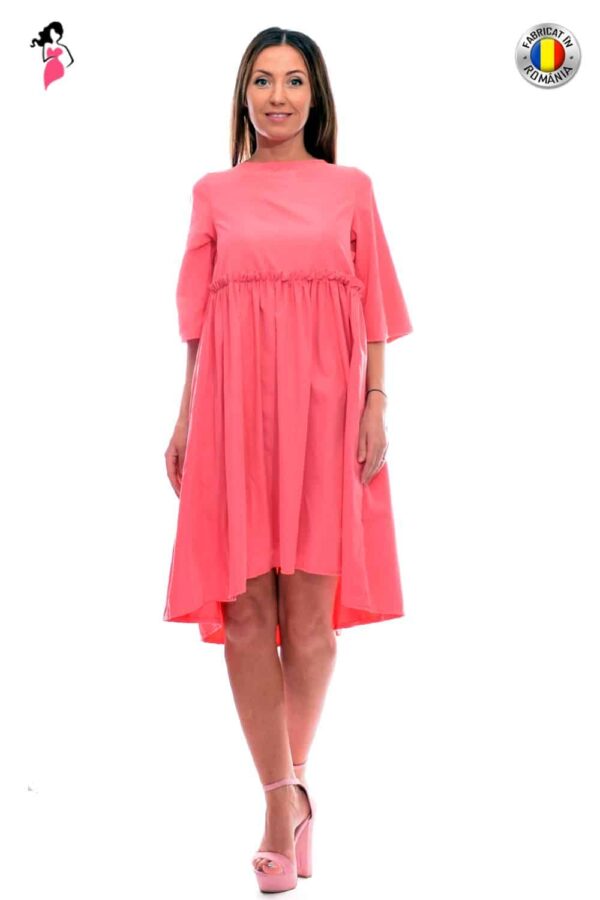 Rochie vaporoasa de zi cu croiala lejera