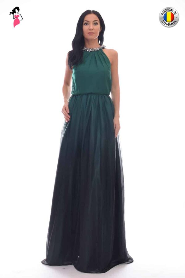 Rochie Per Donna de seara lunga din voal in degrade