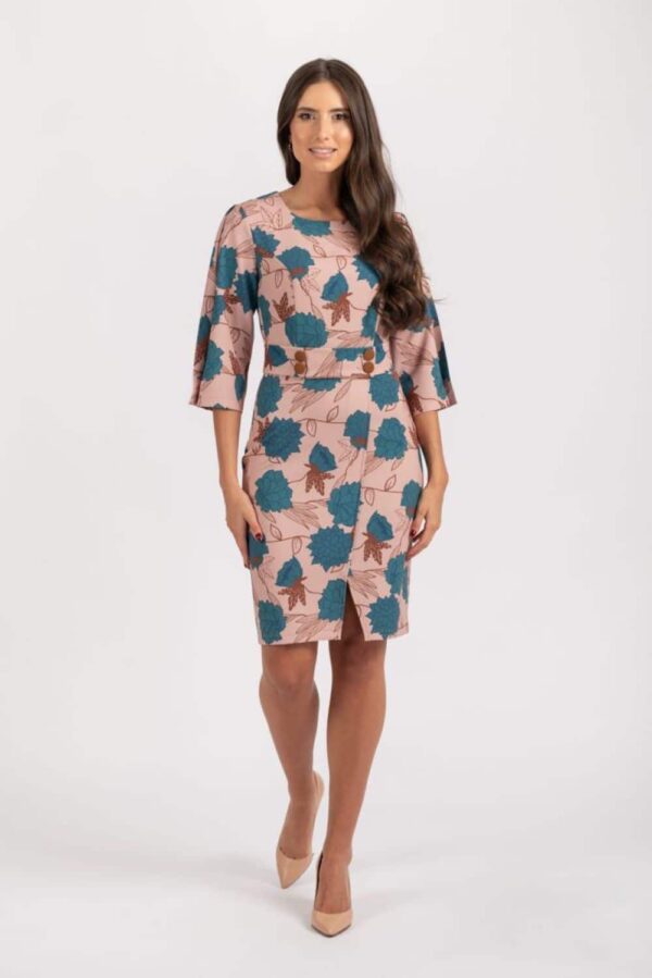 Rochie eleganta cu imprimeu floral