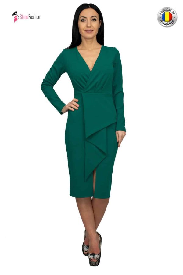 Rochie de ocazie midi mulata