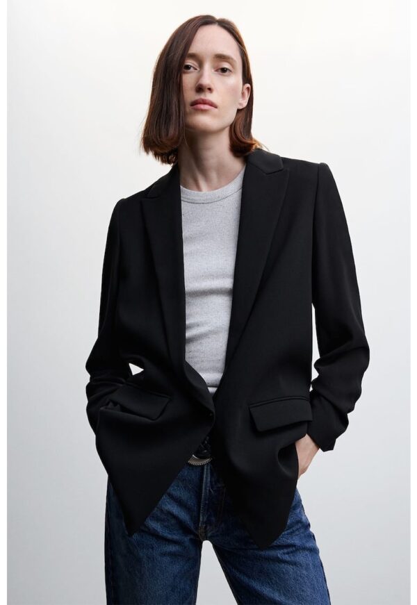 Sacou cu revere decupate Eleonor