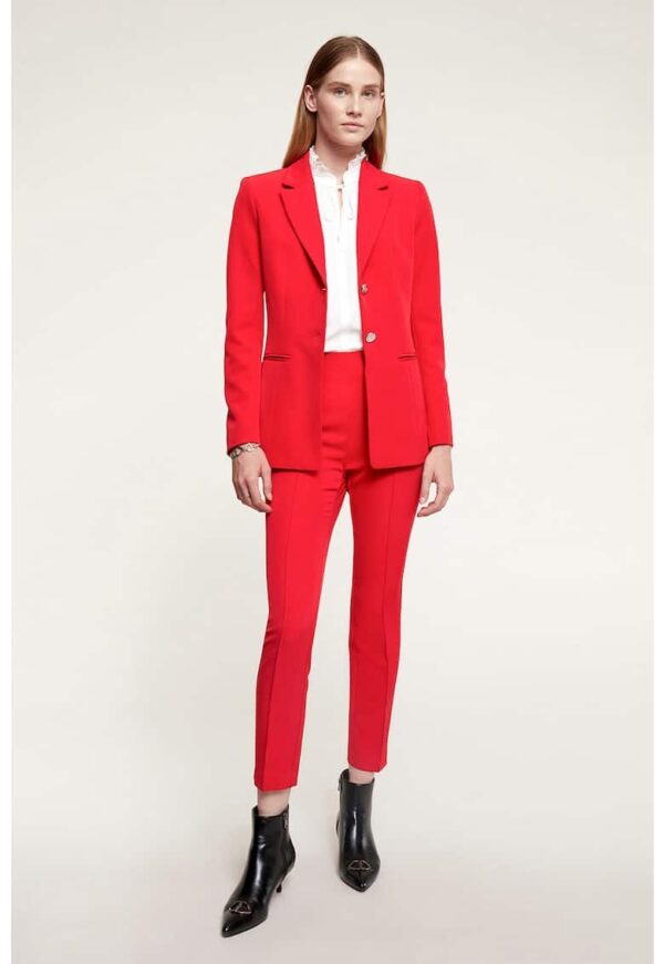 Sacou cu doi nasturi si buzunare cu refilet