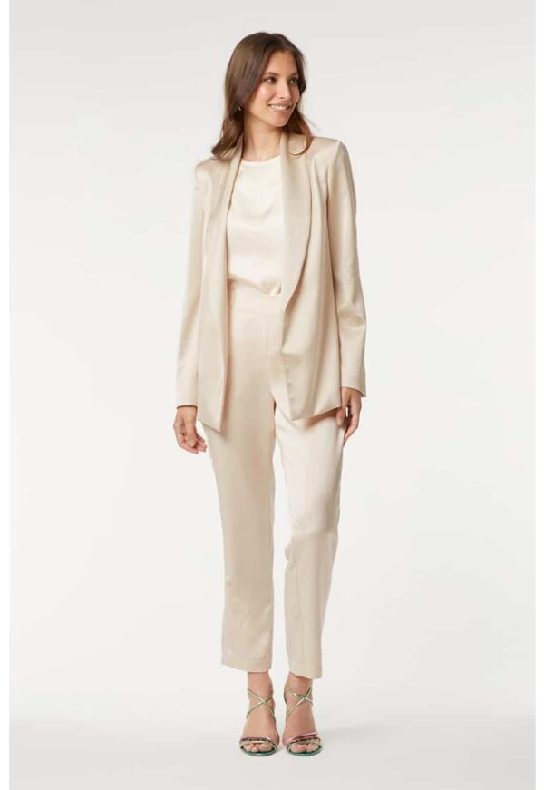 Sacou cu aspect satinat