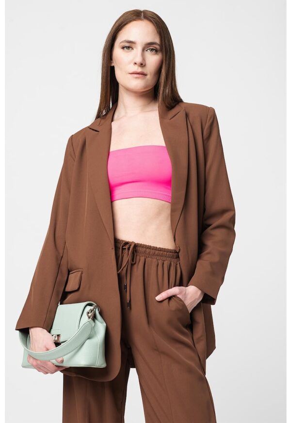 Sacou casual lejer cu buzunare cu clapa Vagna