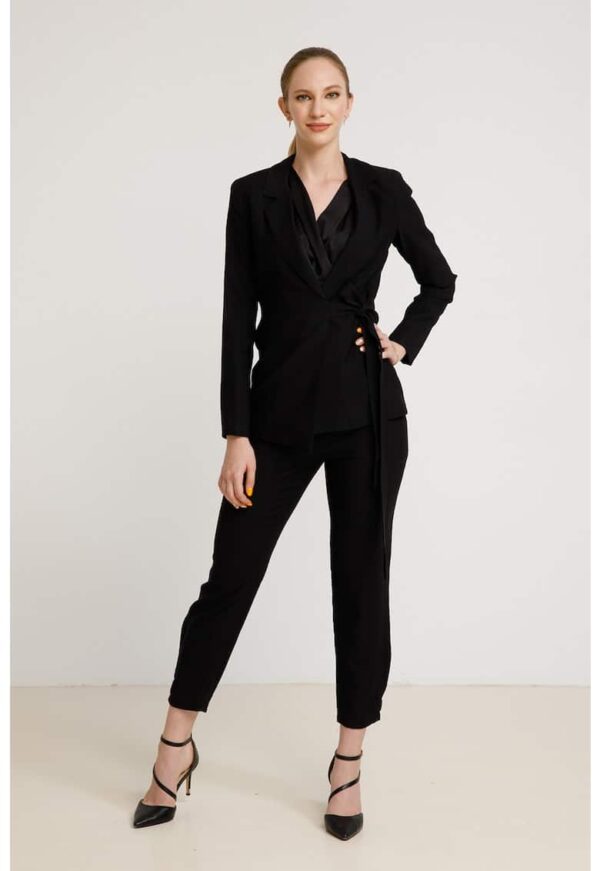 Sacou cu cordon in talie