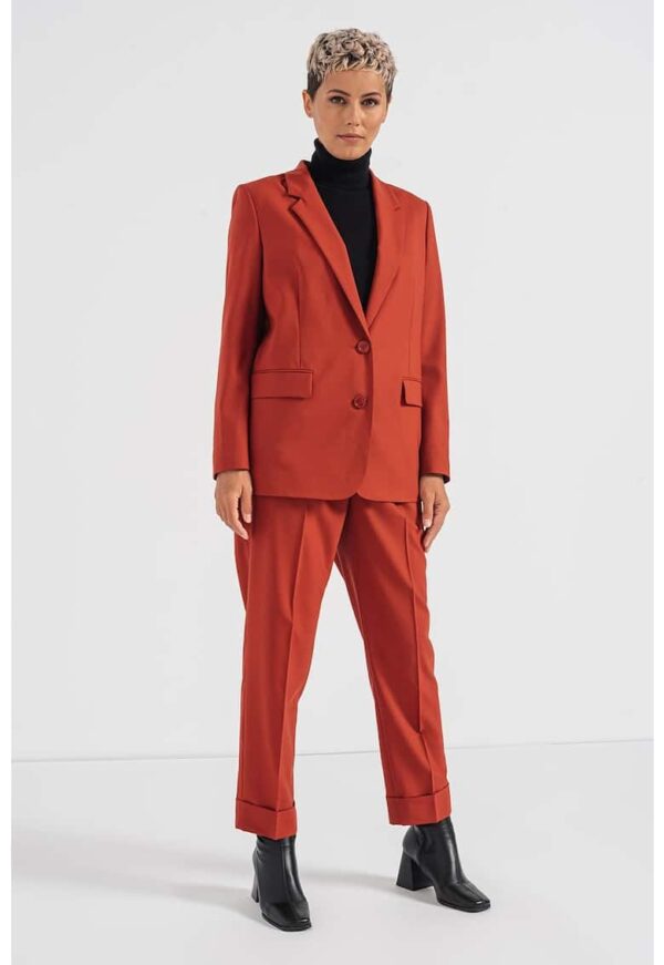 Sacou cu revere decupate Jigeta