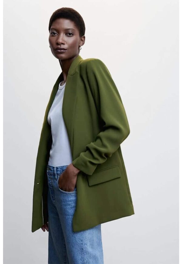 Sacou cu revere decupate Eleonor