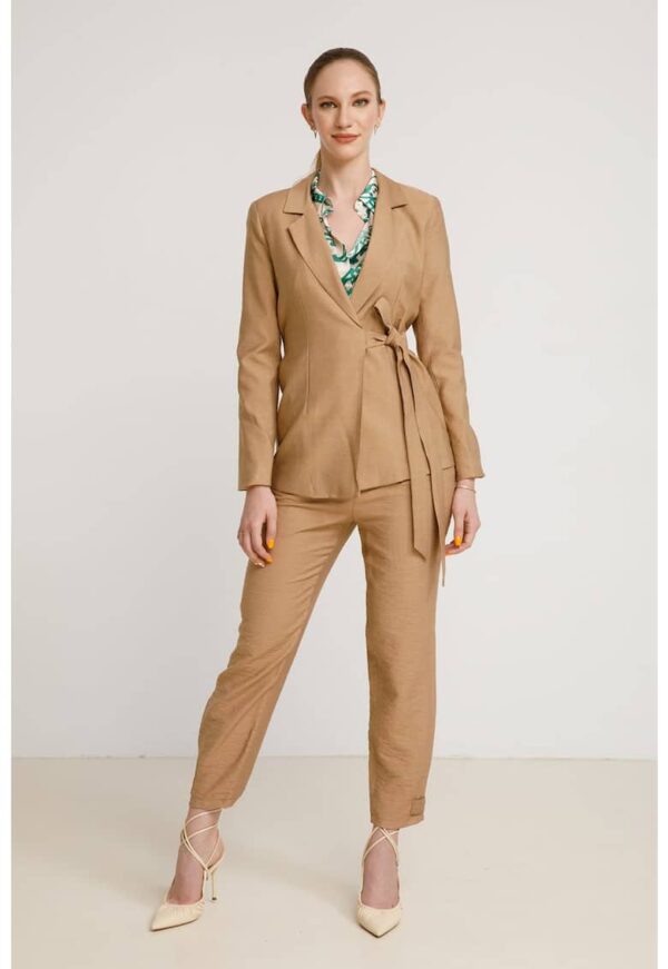 Sacou cu cordon in talie