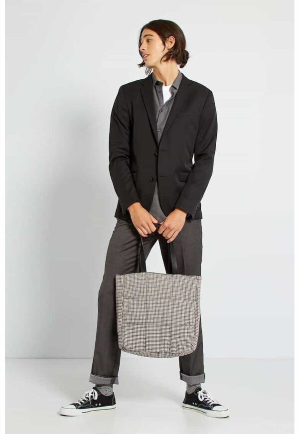 Sacou slim fit cu buzunare cu clapa