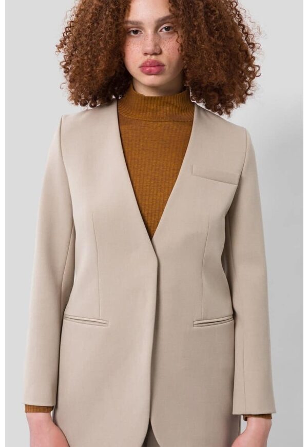 Sacou slim fit cu doua randuri de nasturi Judy