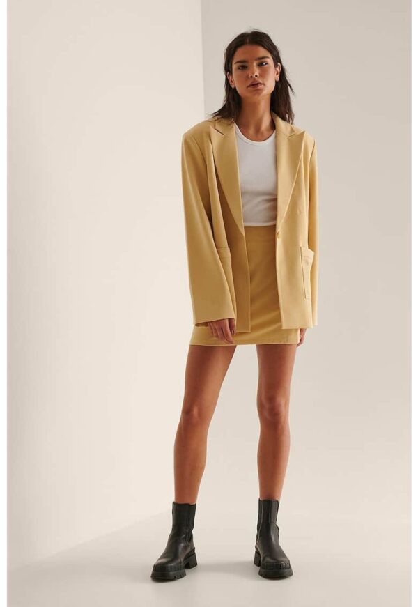 Sacou lejer cu buzunare aplicate