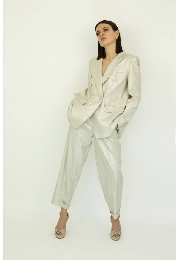 Sacou lejer reversibil din in