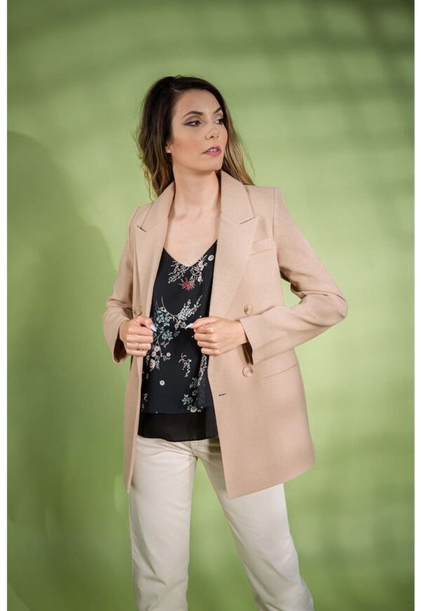 Sacou de in cu doua randuri de nasturi Nova