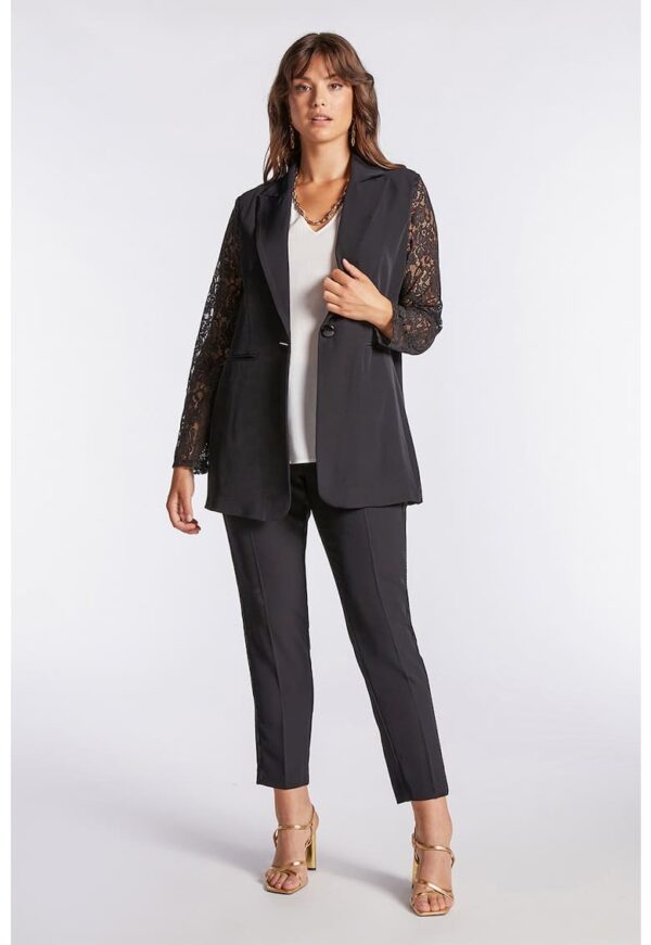 Sacou cu maneci de dantela