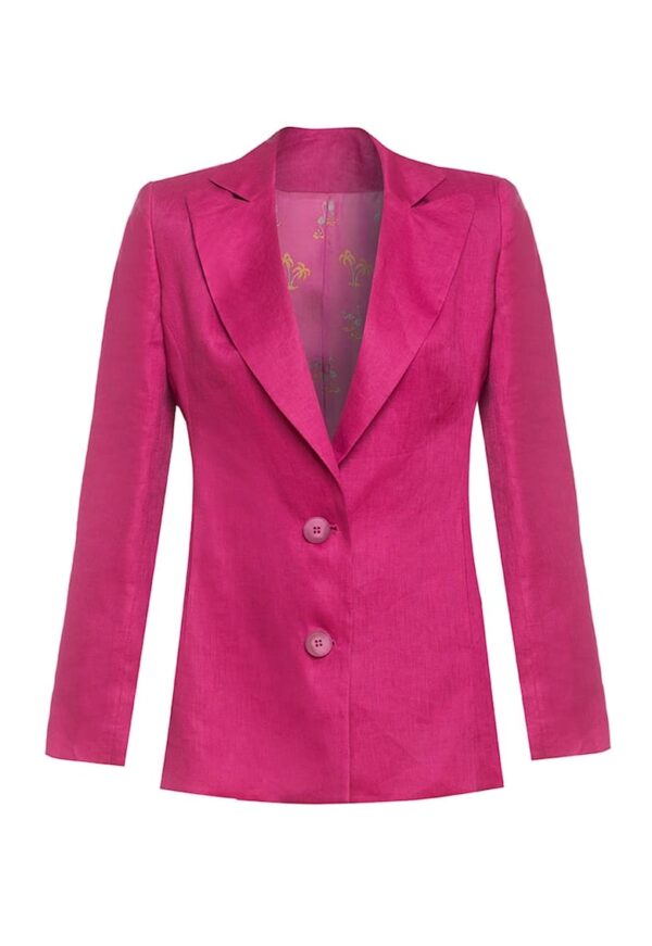 Sacou de in cu revere decupate