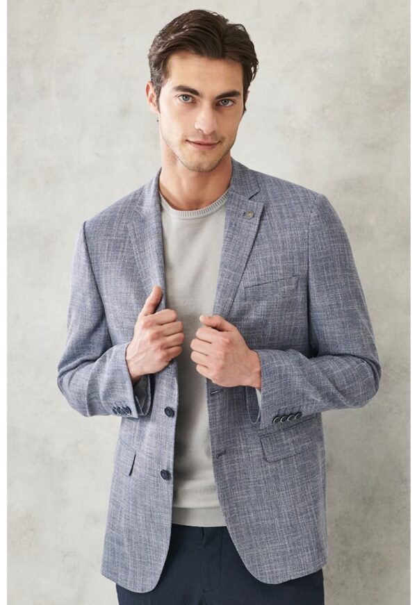 Sacou cu buzunar pe piept