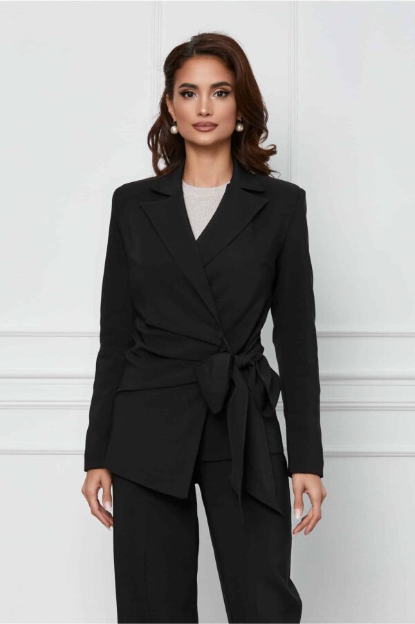 Sacou LaDonna negru petrecut