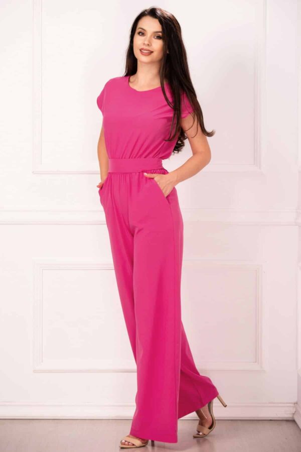 Salopeta lejera evazata InPuff ciclame