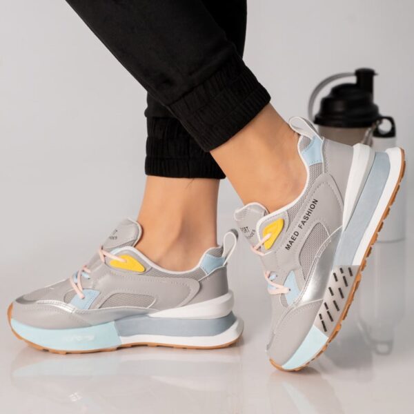 ADIDASI DAMA GRI TEXTIL Gina