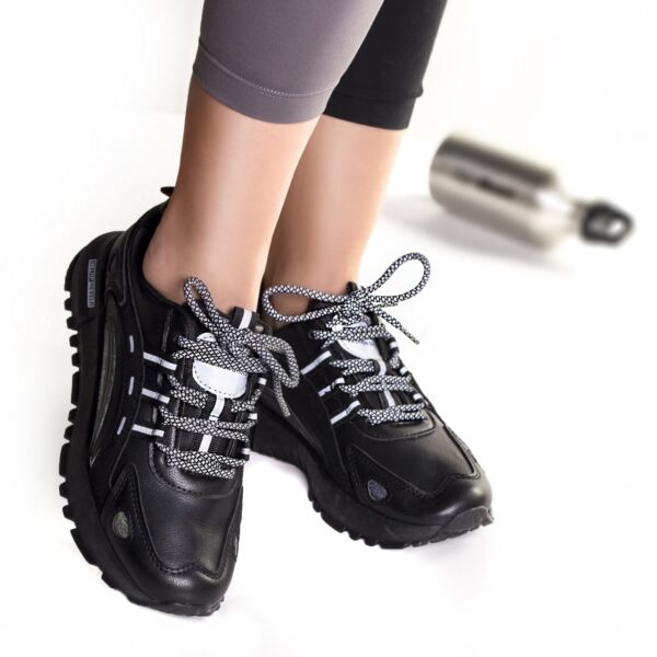 ADIDASI DAMA PIELE ECOLOGICA NEGRU Razan