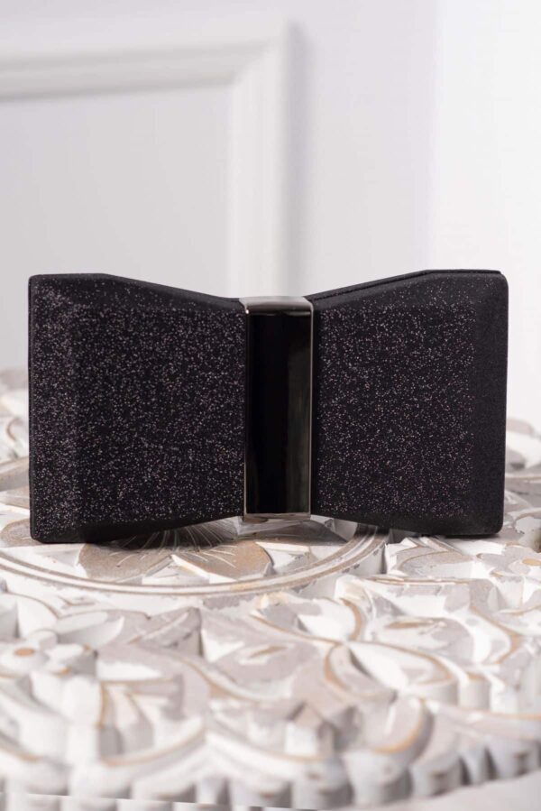 Geanta eleganta Cleopatra tip funda neagra