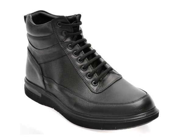 Ghete OTTER negre, 2807, din piele naturala