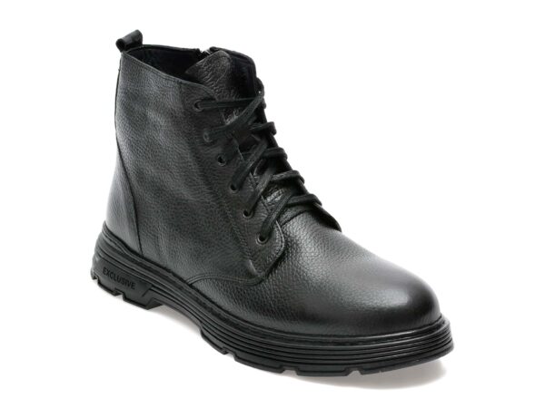 Ghete OTTER negre, 44335, din piele naturala
