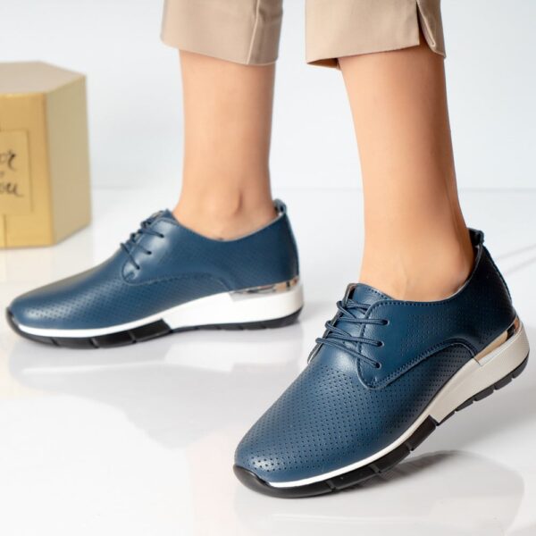 PANTOFI DAMA CASUAL BLEUMARIN PIELE NATURALA Lamita