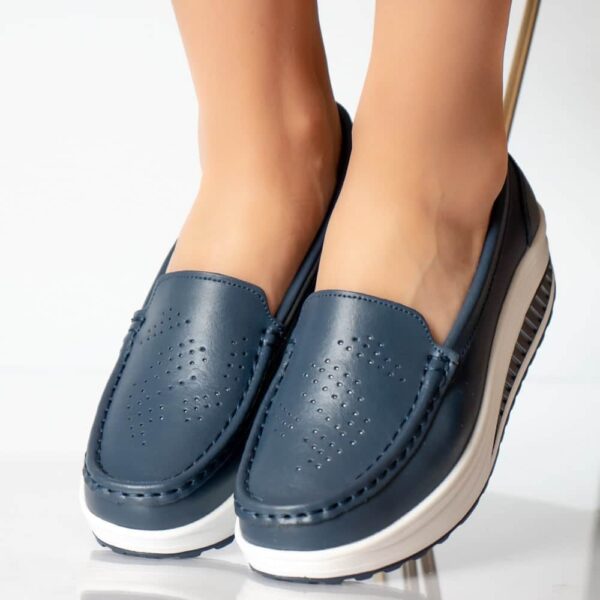 PANTOFI DAMA CASUAL BLEUMARIN PIELE NATURALA Nancy