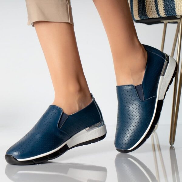 PANTOFI DAMA CASUAL BLEUMARIN PIELE NATURALA Ninita