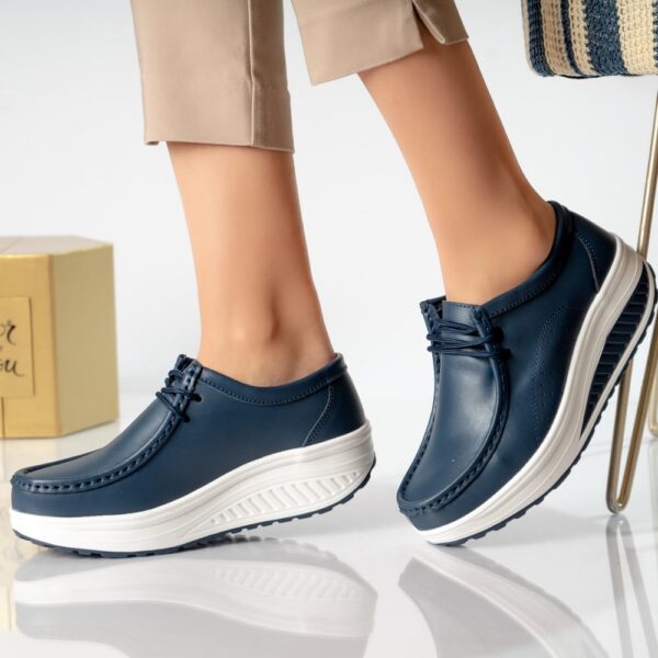 PANTOFI DAMA CASUAL BLEUMARIN PIELE NATURALA Oscara