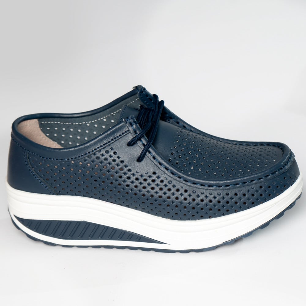 PANTOFI DAMA CASUAL BLEUMARIN PIELE NATURALA Samra - imagine 3