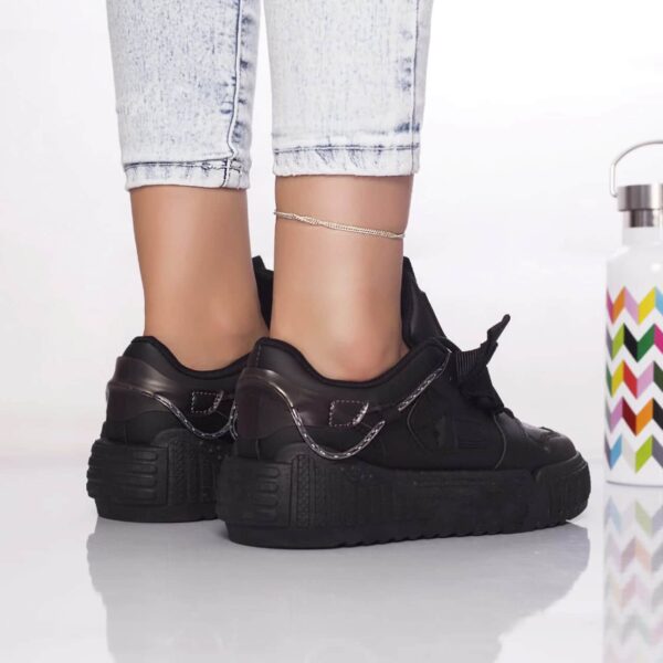 PANTOFI SPORT Aglaia PIELE ECOLOGICA NEGRU