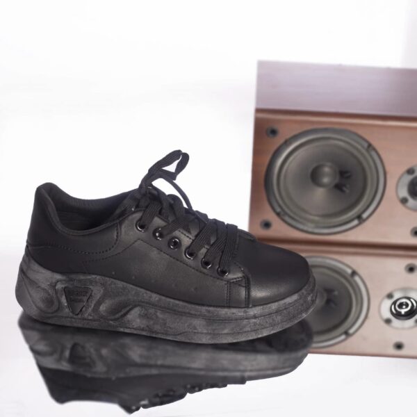 PANTOFI SPORT Bemeny PIELE ECOLOGICA NEGRU