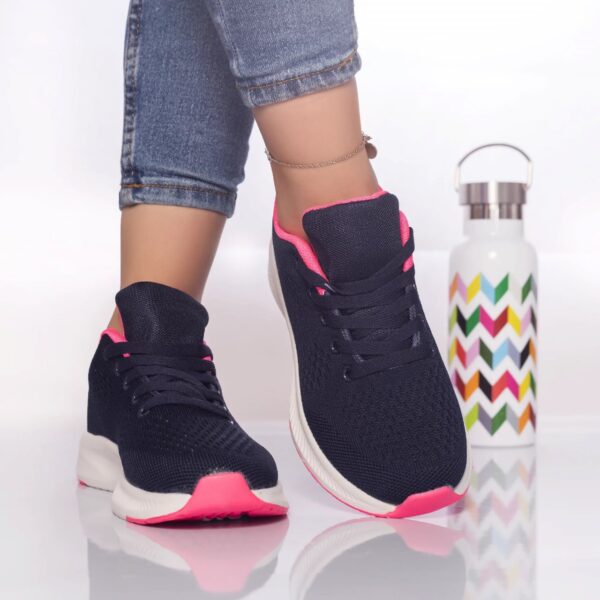 PANTOFI SPORT Cezara TEXTIL BLUEMARIN-ROZ