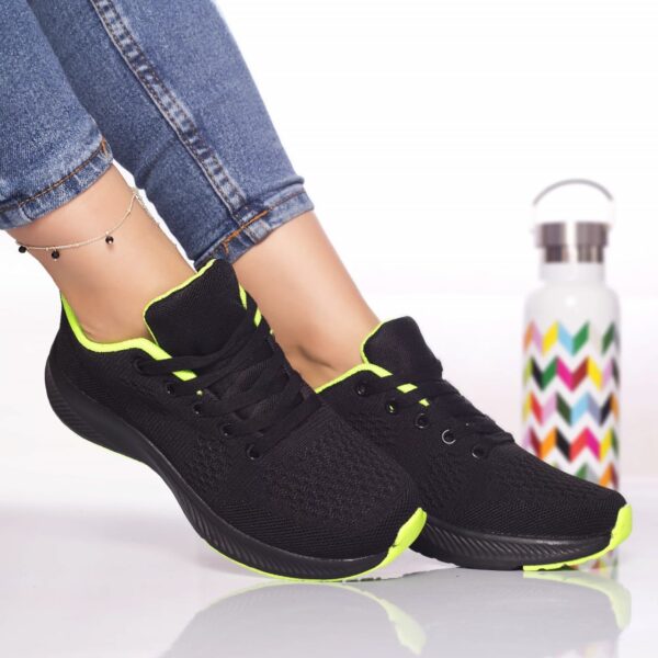 PANTOFI SPORT Cezara TEXTIL VERDE