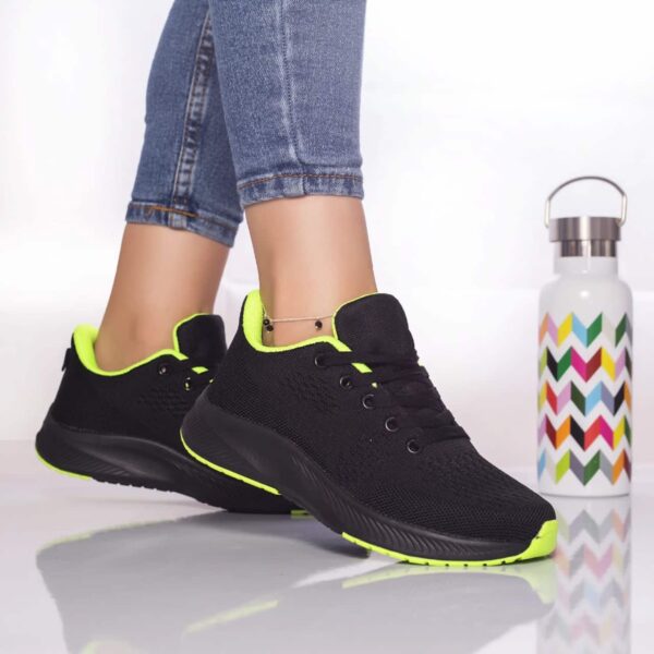 PANTOFI SPORT Cezara TEXTIL VERDE