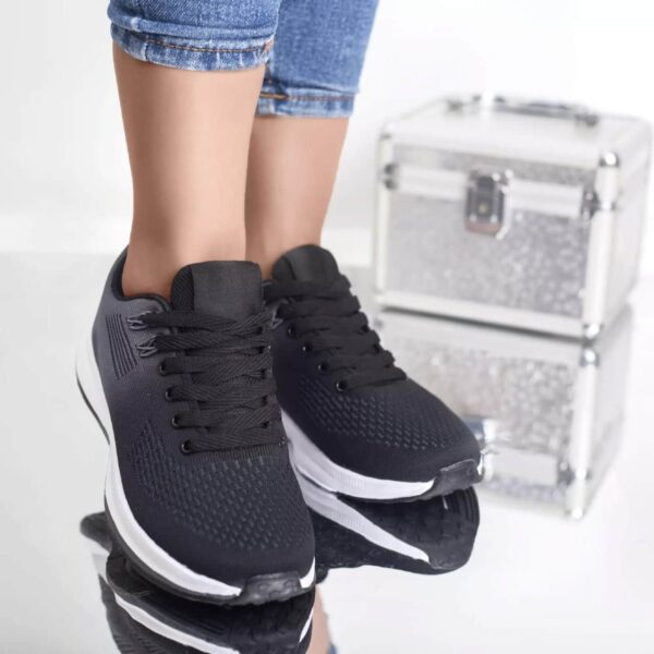 PANTOFI SPORT CLAIRE NEGRU TEXTIL