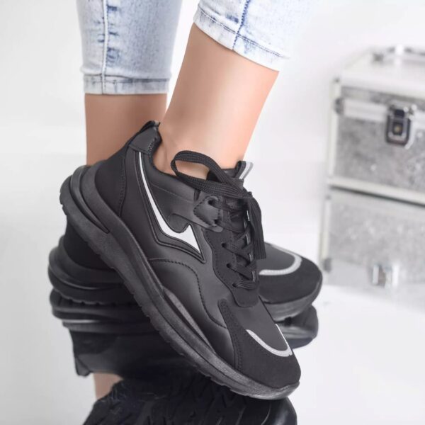 PANTOFI SPORT DAISY NEGRU PIELE ECOLOGICA