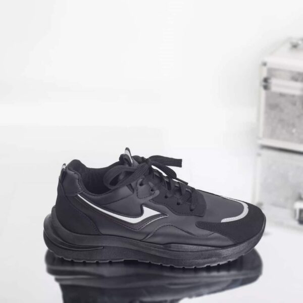PANTOFI SPORT DAISY NEGRU PIELE ECOLOGICA