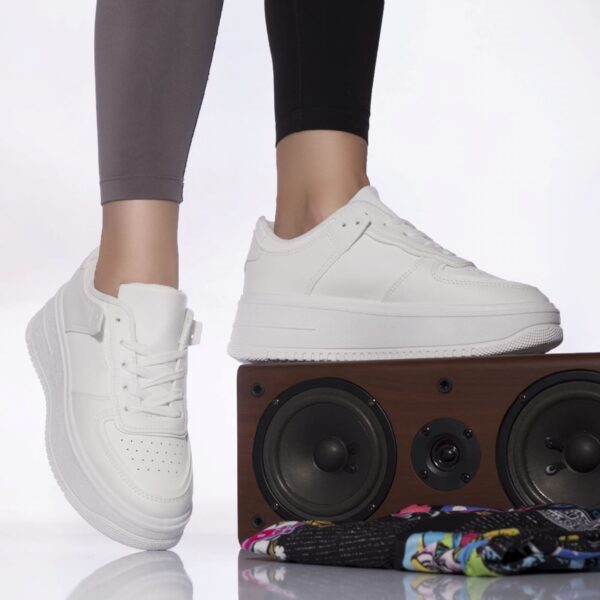 PANTOFI SPORT Dida PIELE ECOLOGICA ALB