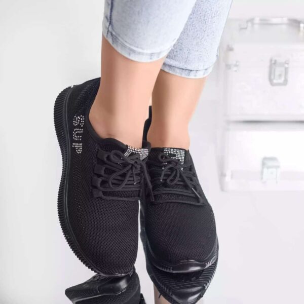 PANTOFI SPORT ELLA ALB TEXTIL