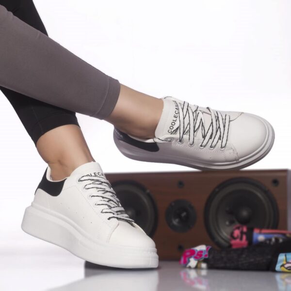 PANTOFI SPORT Fahima PIELE ECOLOGICA NEGRU