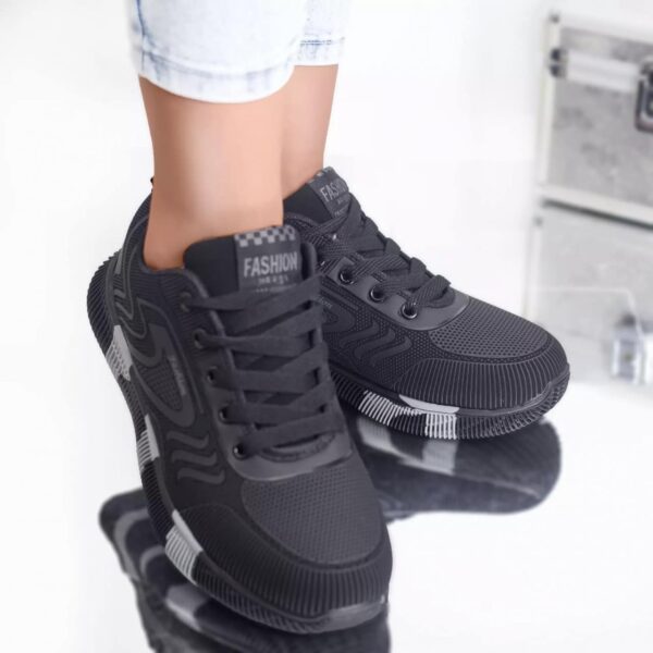 PANTOFI SPORT KERI NEGRU TEXTIL