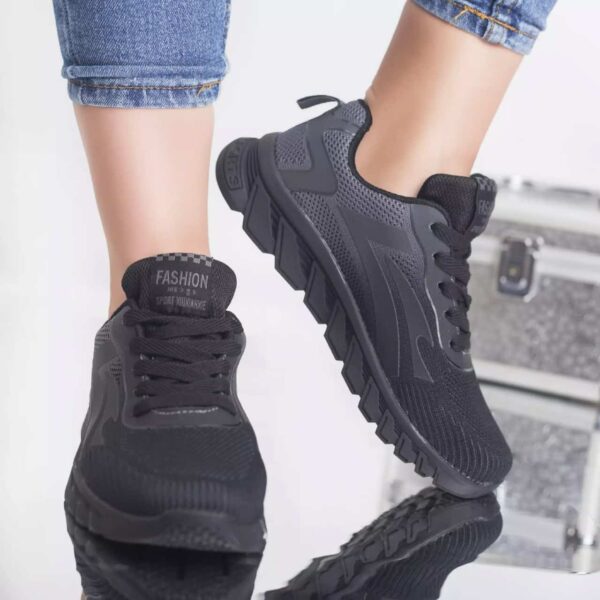 PANTOFI SPORT MARION NEGRU TEXTIL