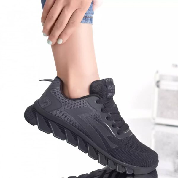 PANTOFI SPORT MARION NEGRU TEXTIL