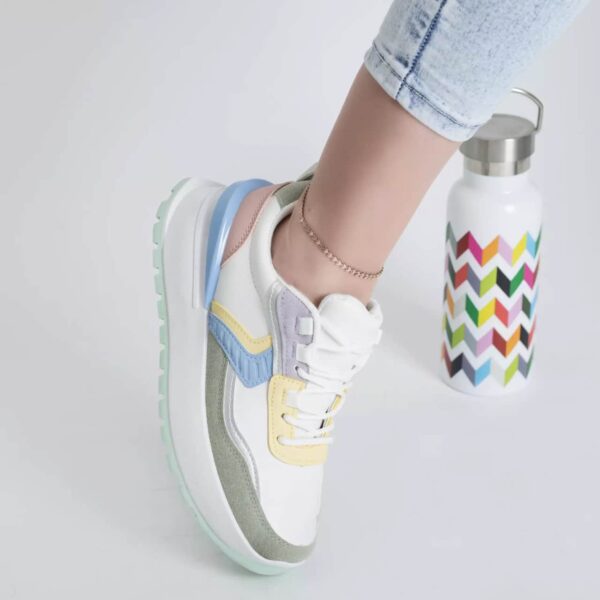 PANTOFI SPORT MURPHY GREEN PIELE ECOLOGICA