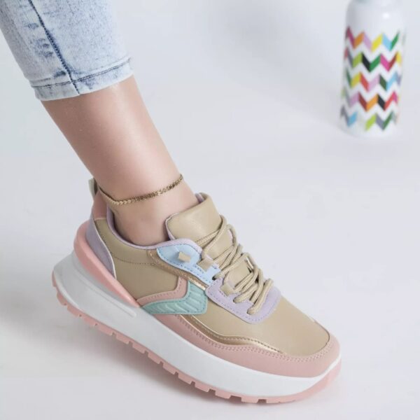 PANTOFI SPORT MURPHY ROZ PIELE ECOLOGICA