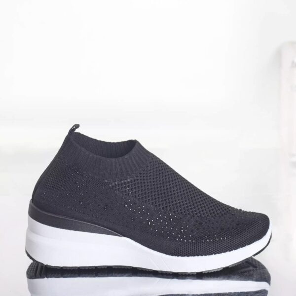 PANTOFI SPORT SADIE NEGRU TEXTIL