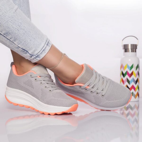 PANTOFI SPORT TEXTIL GRI Anastasy